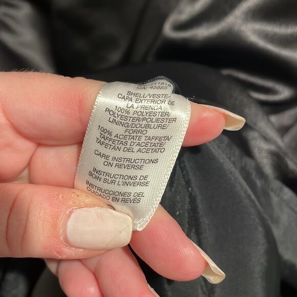 Michael Michael Kors black sleeveless cocktail dress size 8 - Picture 7 of 8